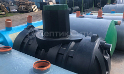 Септик Термит Накопитель 0.7 - фото монтажа - 6