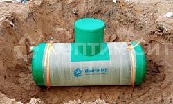 Септик BioPrime BIO-2.5 м3 d1200-C - фото монтажа - 1